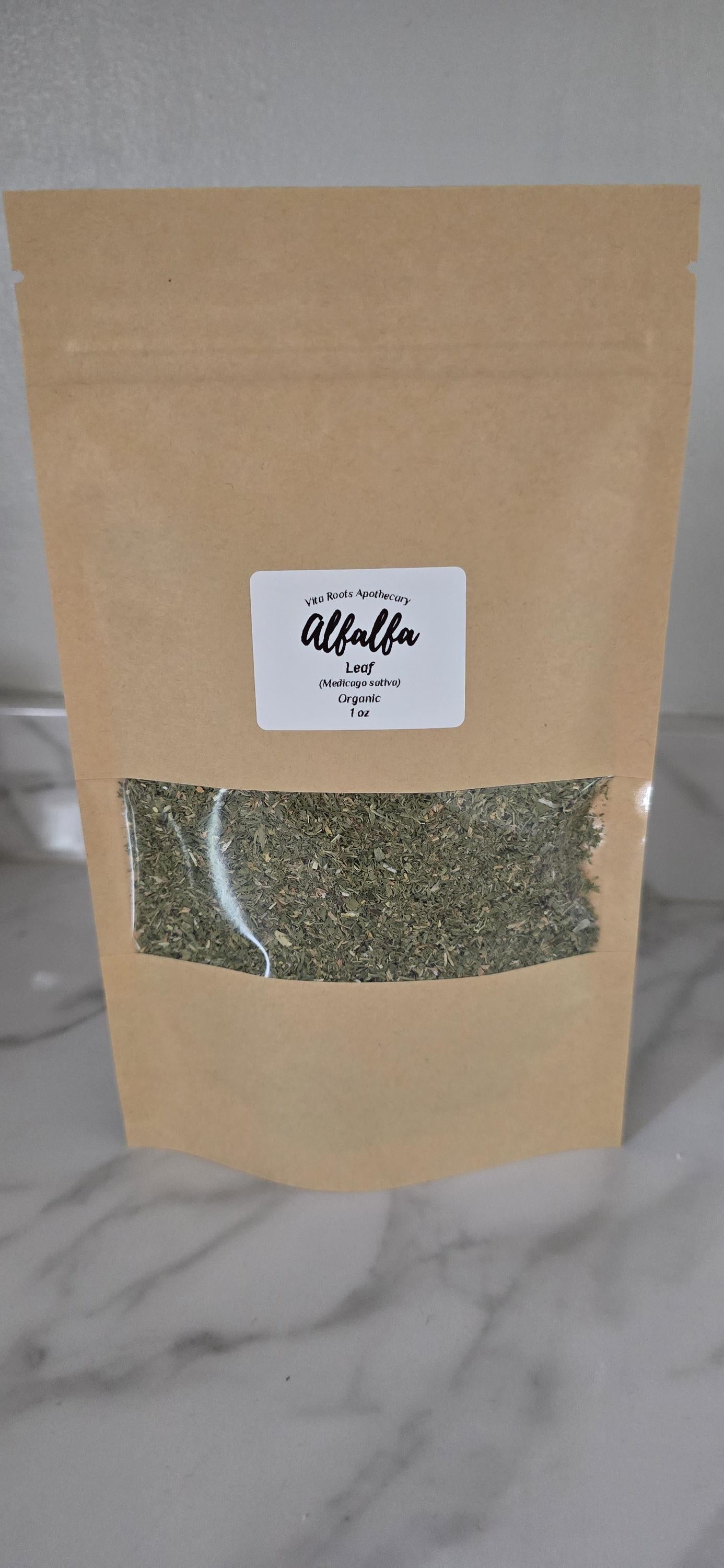 Organic Alfalfa, Dried Herbs: Bulk Herbs, Loose Leaf Tea, Herbal Apothecary