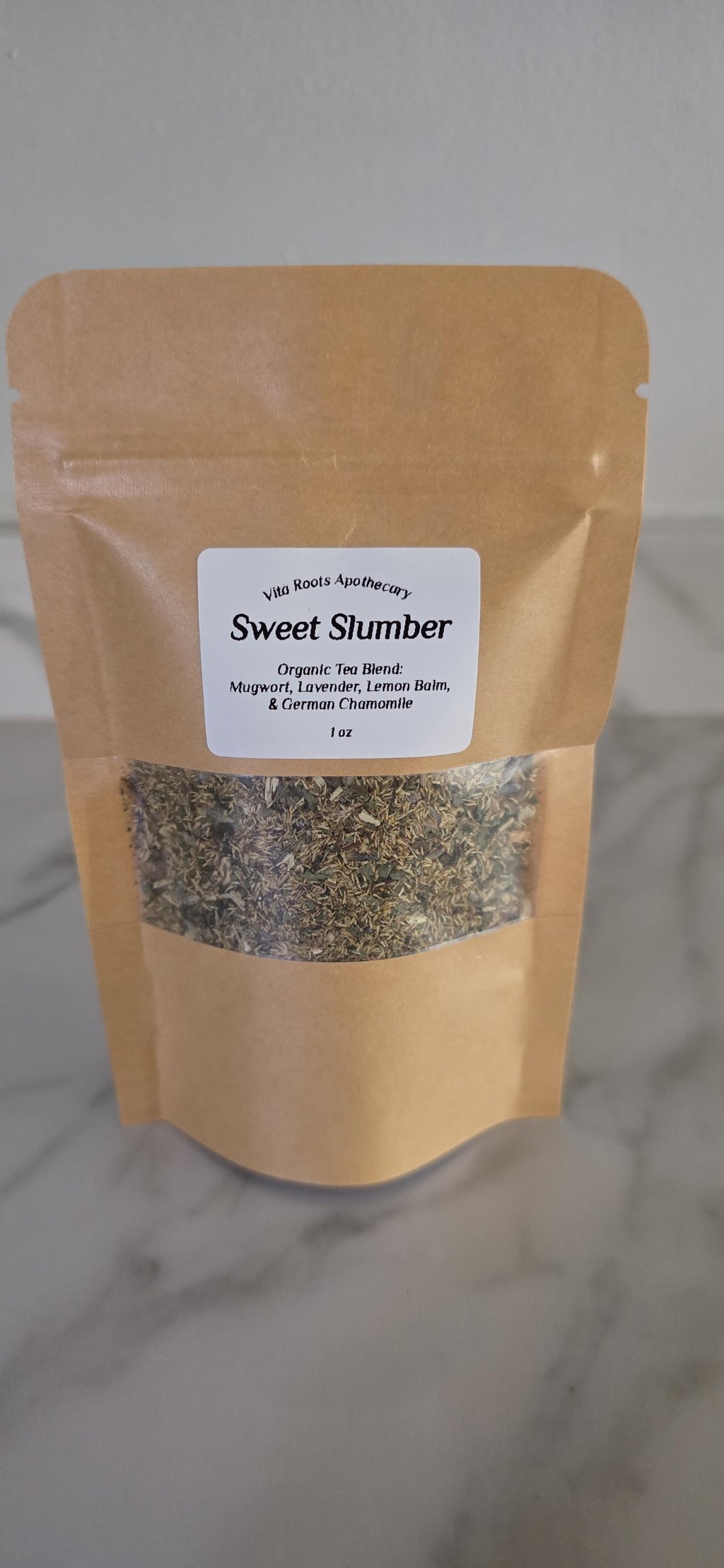 Tea for Sleep - Slumber Tea Blend, Calming Herbs, Organic Loose Leaf