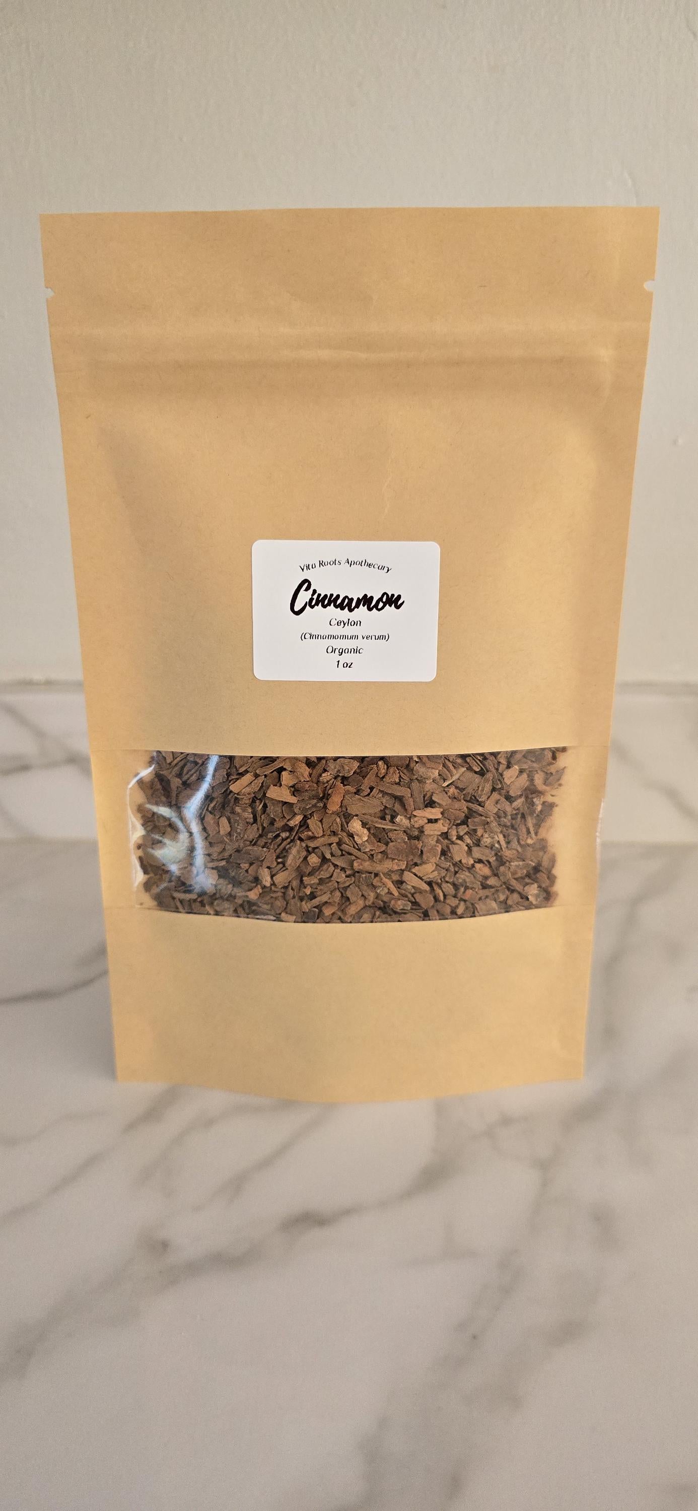 Organic Ceylon Cinnamon: Cut & Sifted, Herbal Tea Spice