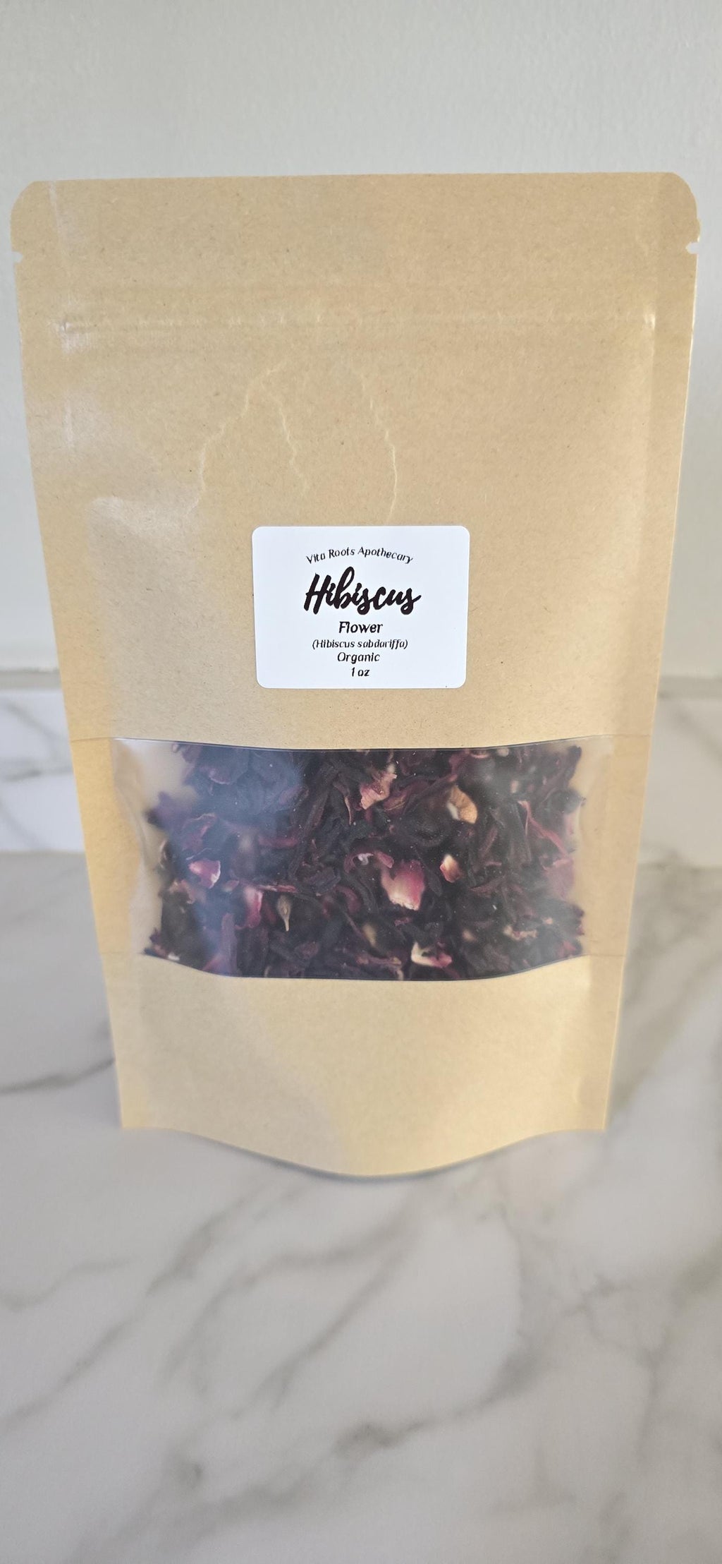 Organic Hibiscus Flower Petals – Loose Leaf Herbal Tea, Apothecary Herbs