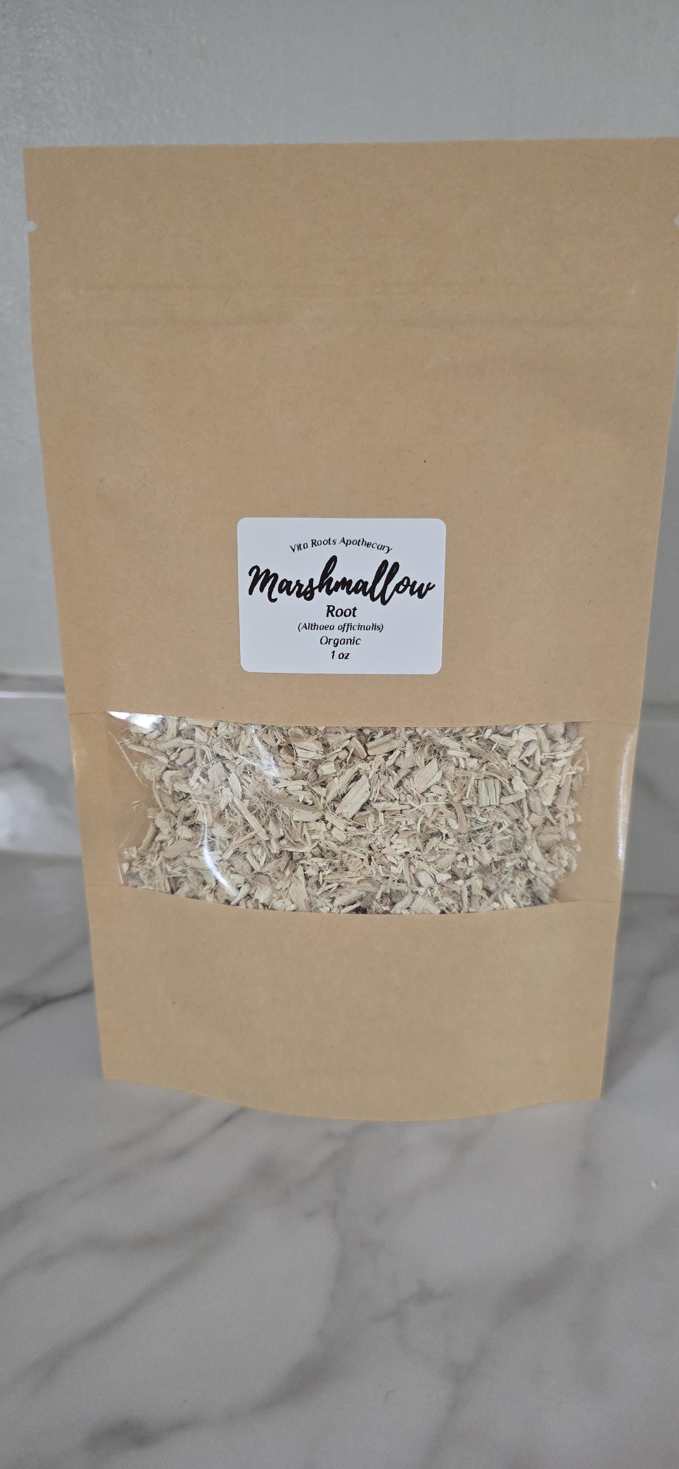 Organic Marshmallow Root, Dried Herbs: Bulk Herbs, Loose Leaf Tea, Herbal Apothecary