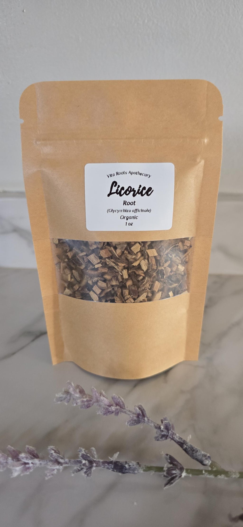 Organic Licorice Root | Dried Herbal Root, Loose Leaf Herb for Tea, Apothecary Herbs