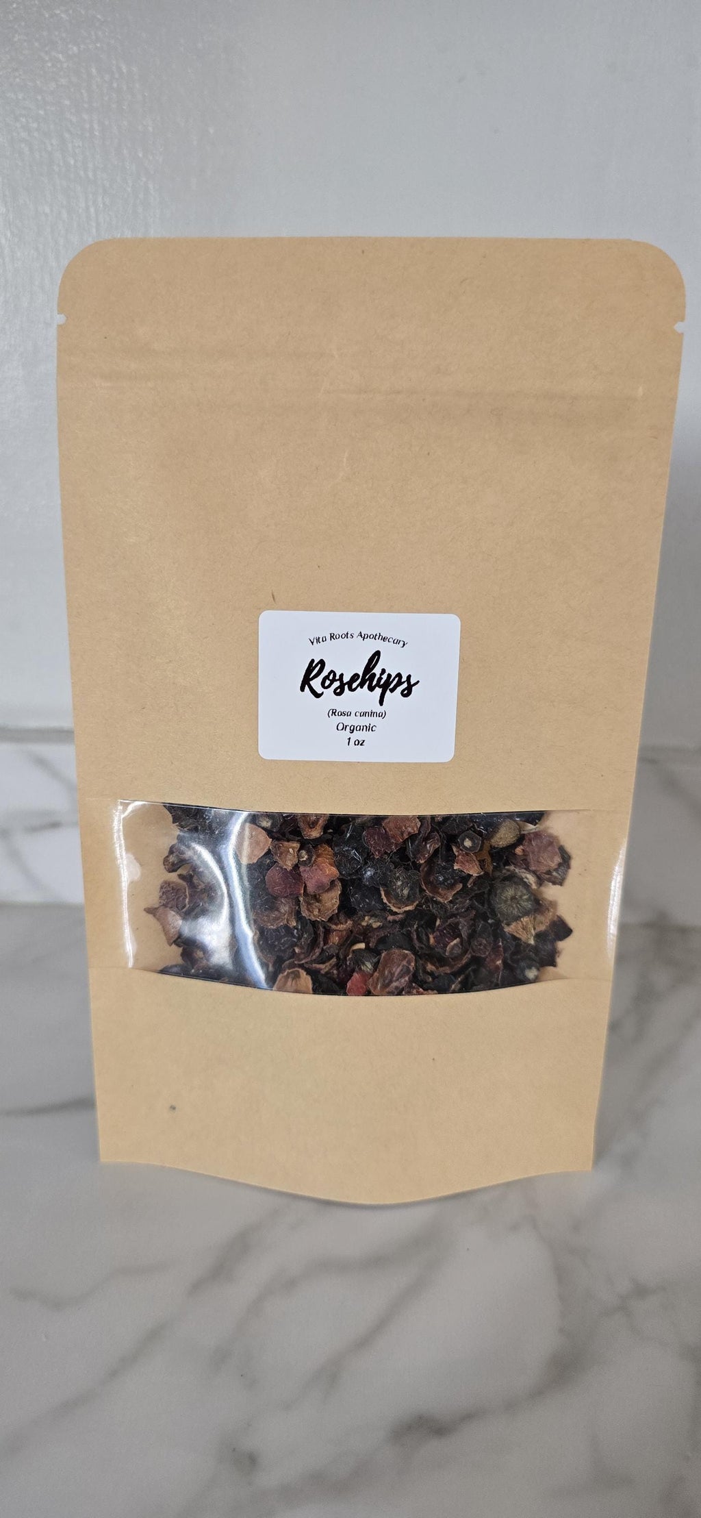 Organic Rosehips (Rosa canina) Dried Loose Leaf Herbal Tea, Bulk Apothecary Herbs