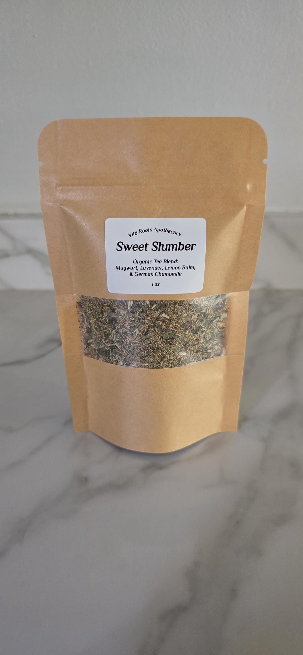 Tea for Sleep - Slumber Tea Blend, Calming Herbs, Organic Loose Leaf