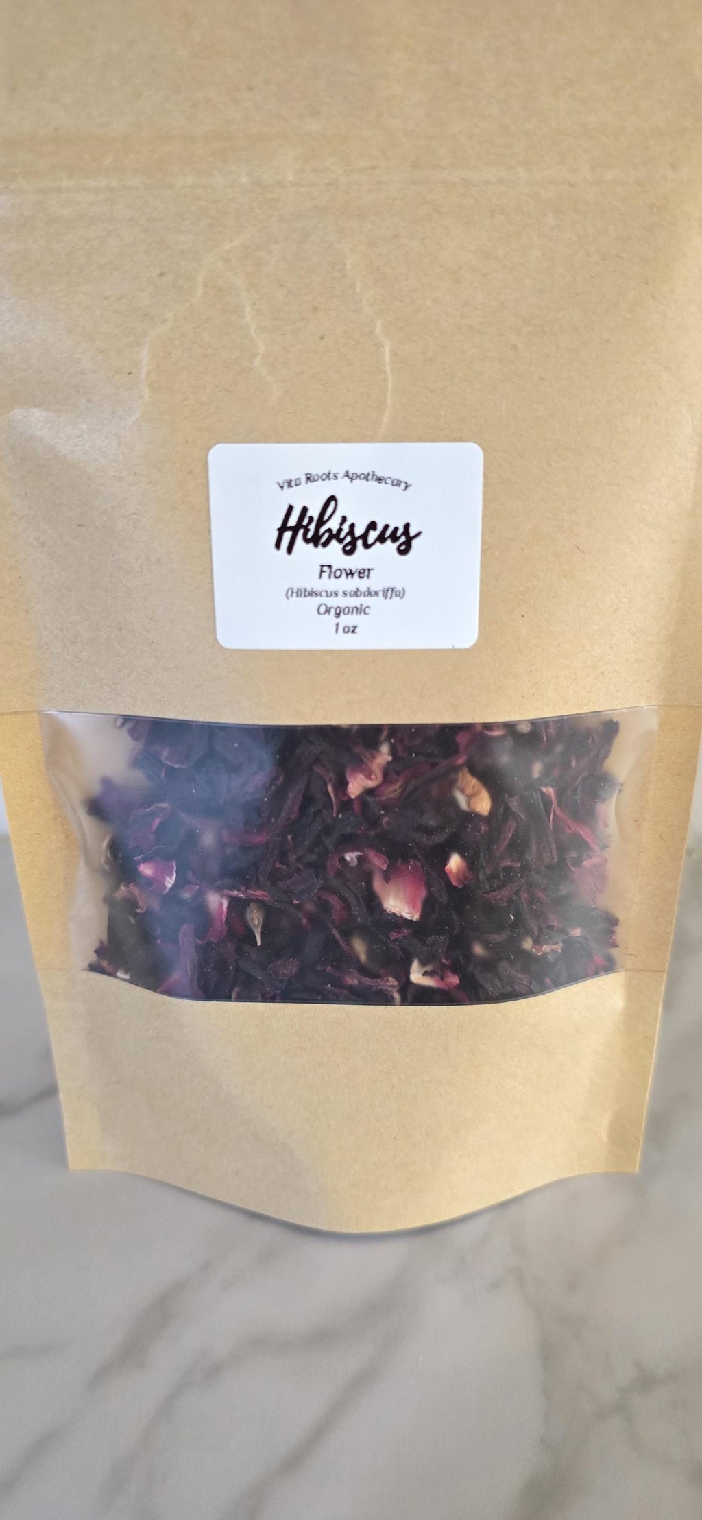 Organic Hibiscus Flower Petals – Loose Leaf Herbal Tea, Apothecary Herbs
