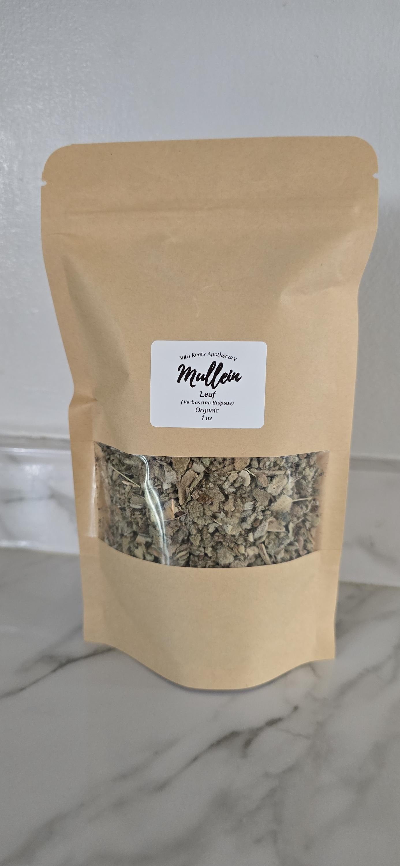 Organic Mullein Dried Herbs: Loose Leaf Tea, Medicinal Herbs