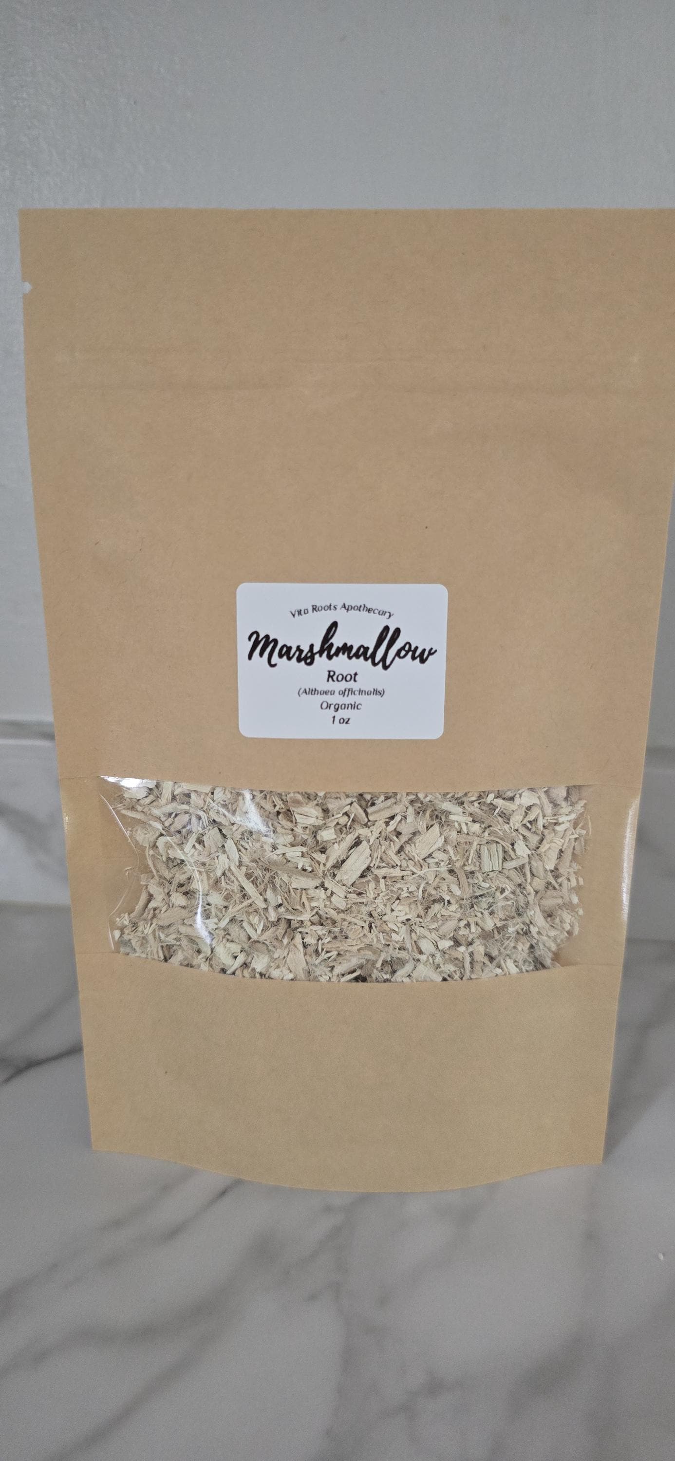 Organic Marshmallow Root, Dried Herbs: Bulk Herbs, Loose Leaf Tea, Herbal Apothecary