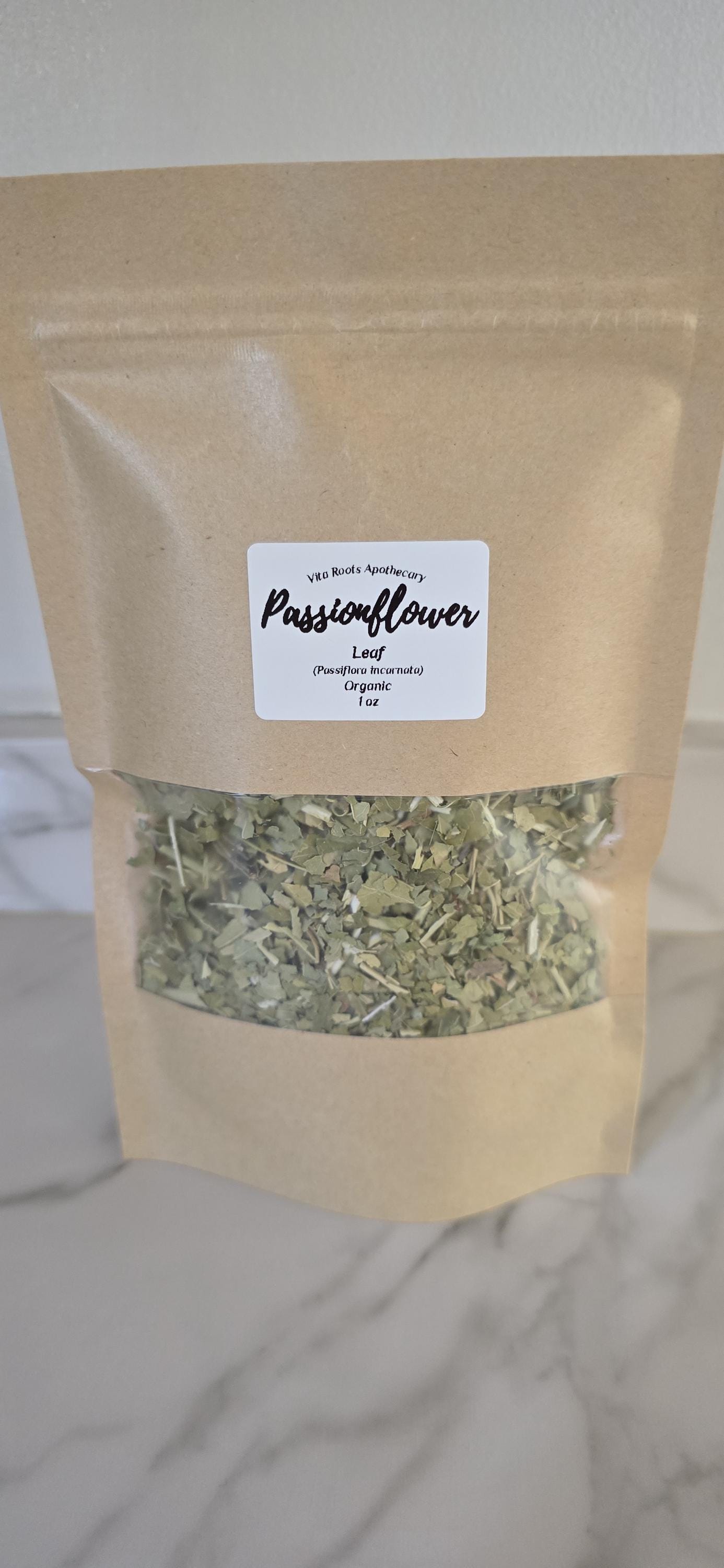 Organic Passionflower Herb | Dried Herbs, Loose Leaf Tea