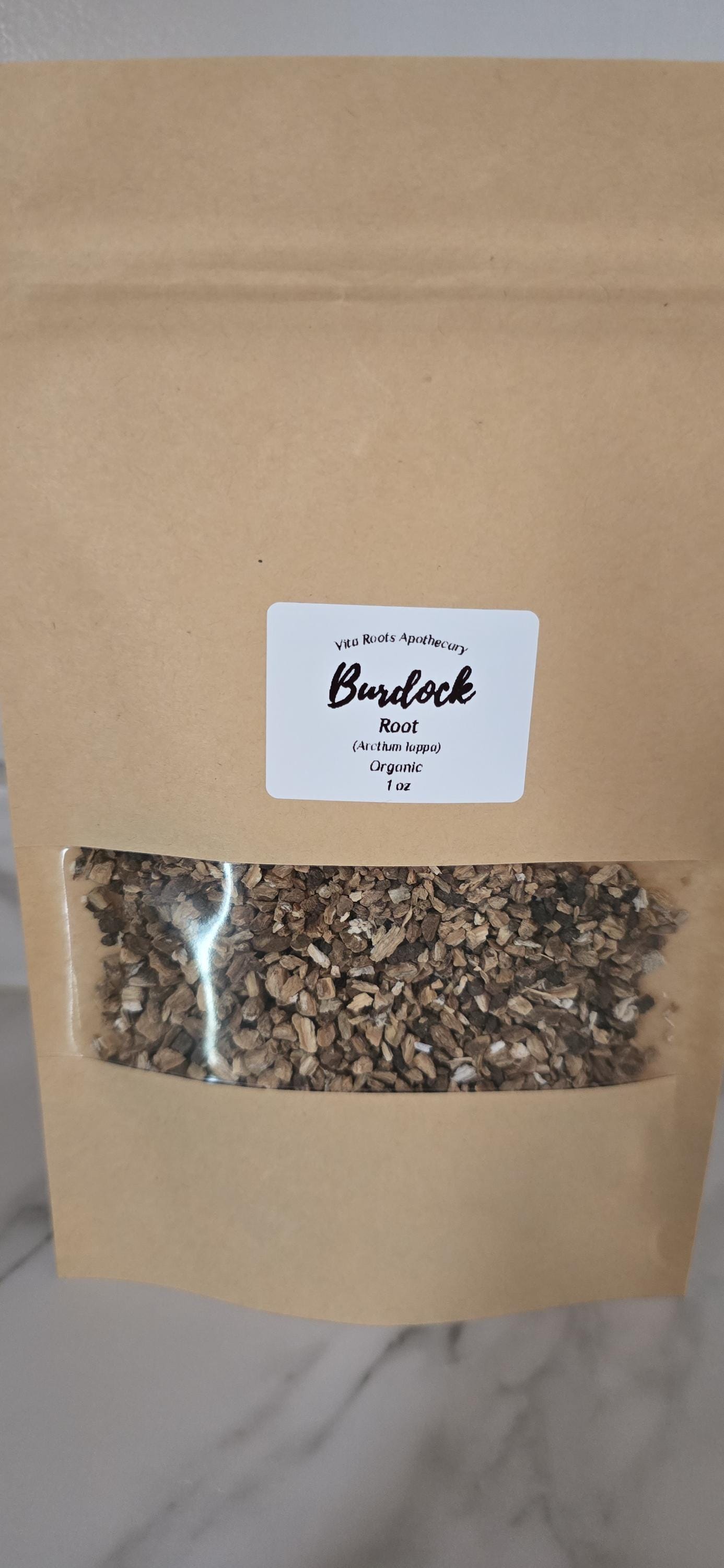 Organic Burdock Root | Loose Cut Herb, Tea & Apothecary