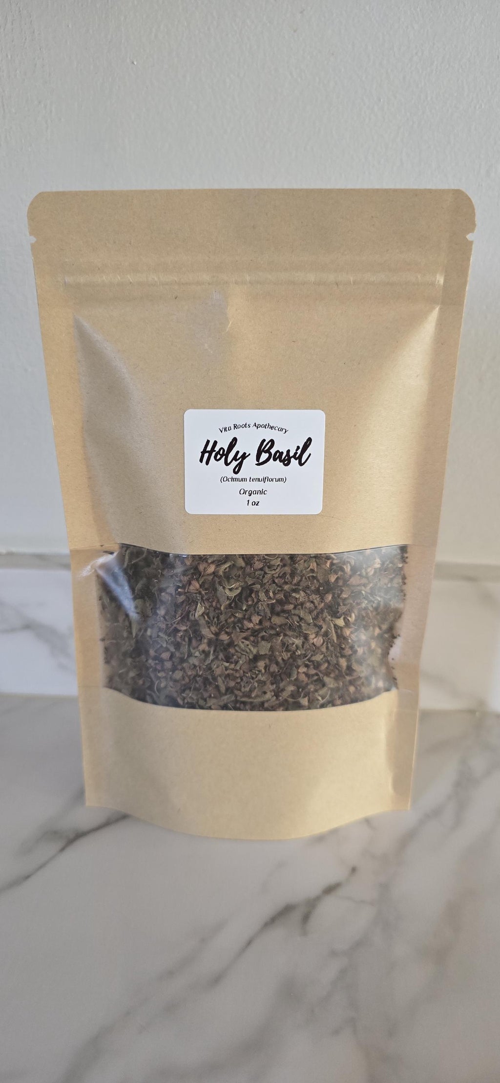 Organic Holy Basil (Tulsi) Loose Leaf Herb, Tea Blend