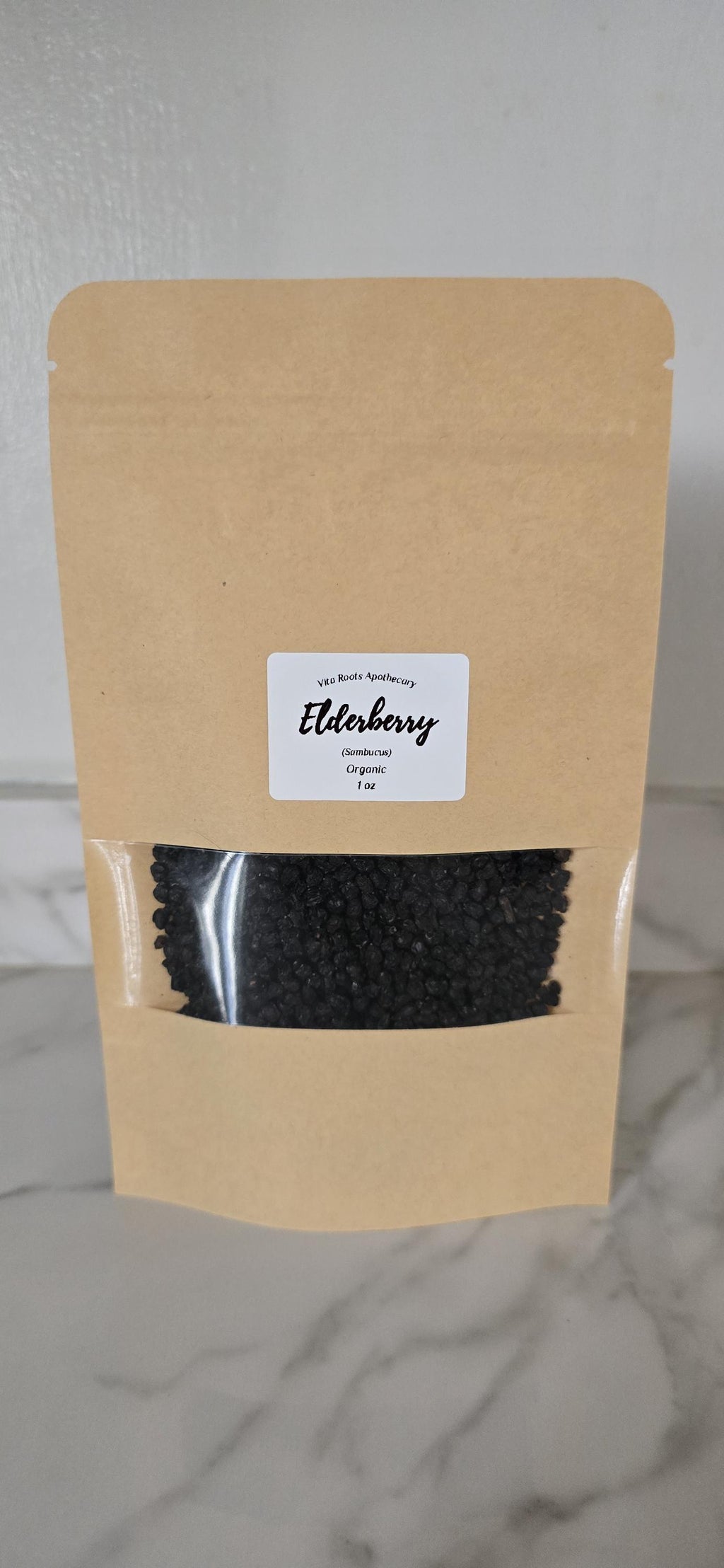 Organic Dried Elderberries (Sambucus nigra) | Loose Leaf Herbal Tea, Bulk Herbs