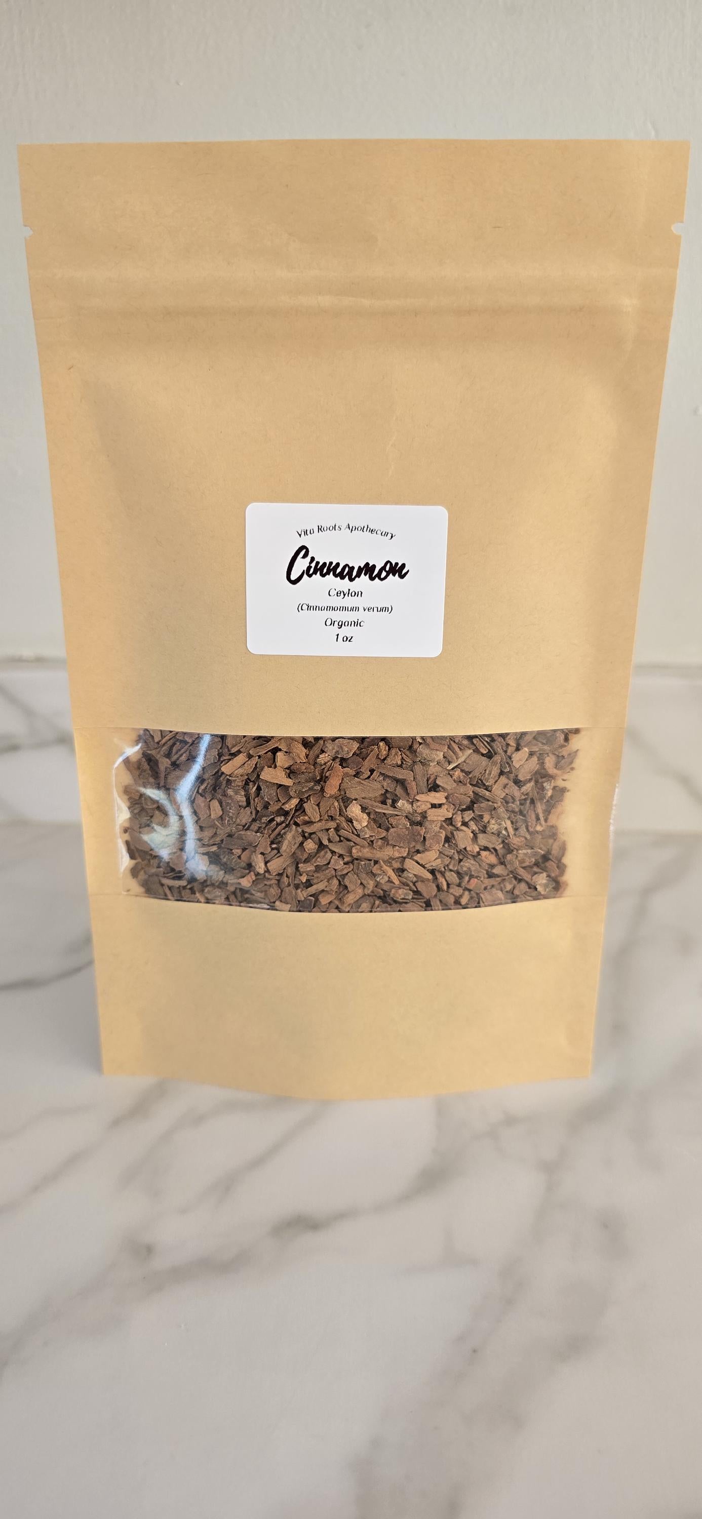 Organic Ceylon Cinnamon: Cut & Sifted, Herbal Tea Spice