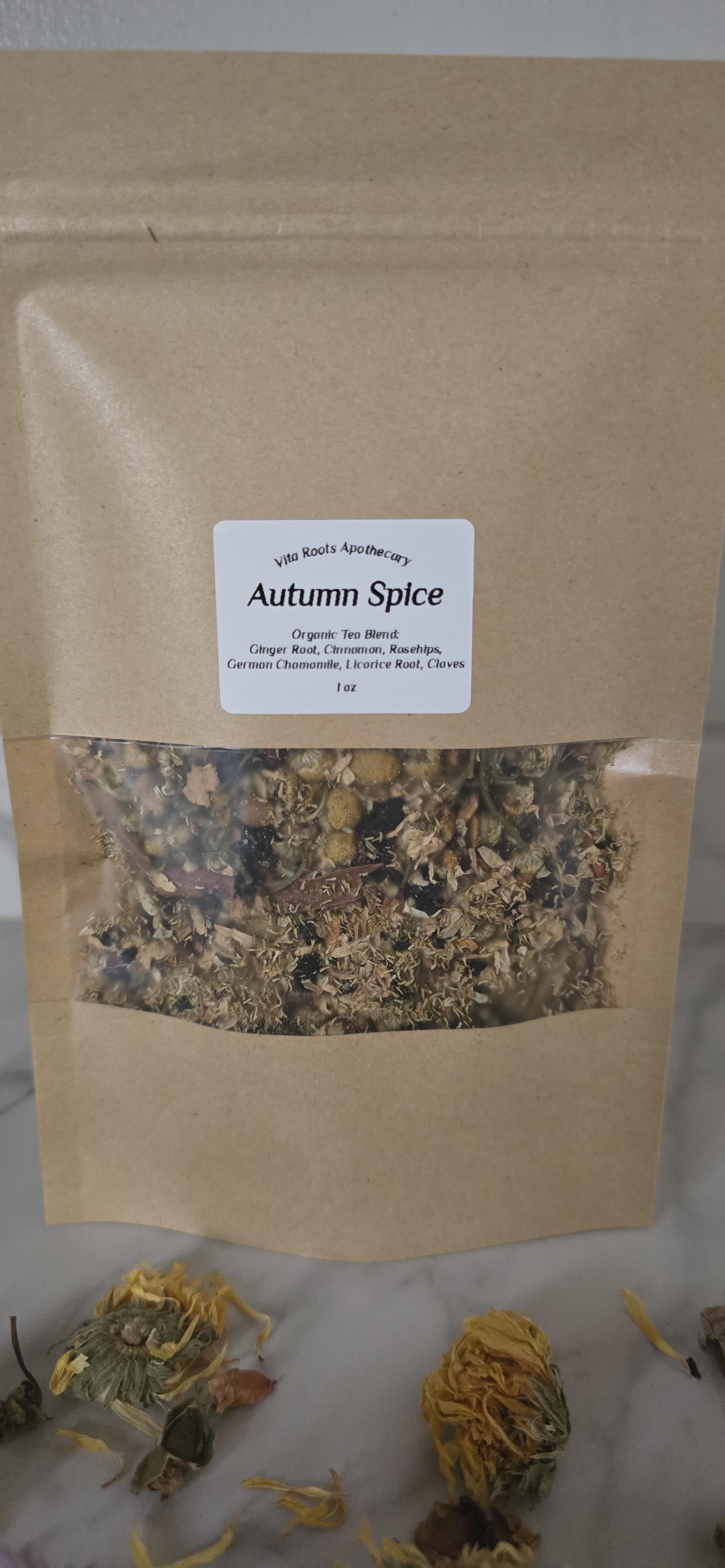 Autumn Herbal Self-Care Box: Tea, Bath Soak, Facial Steam