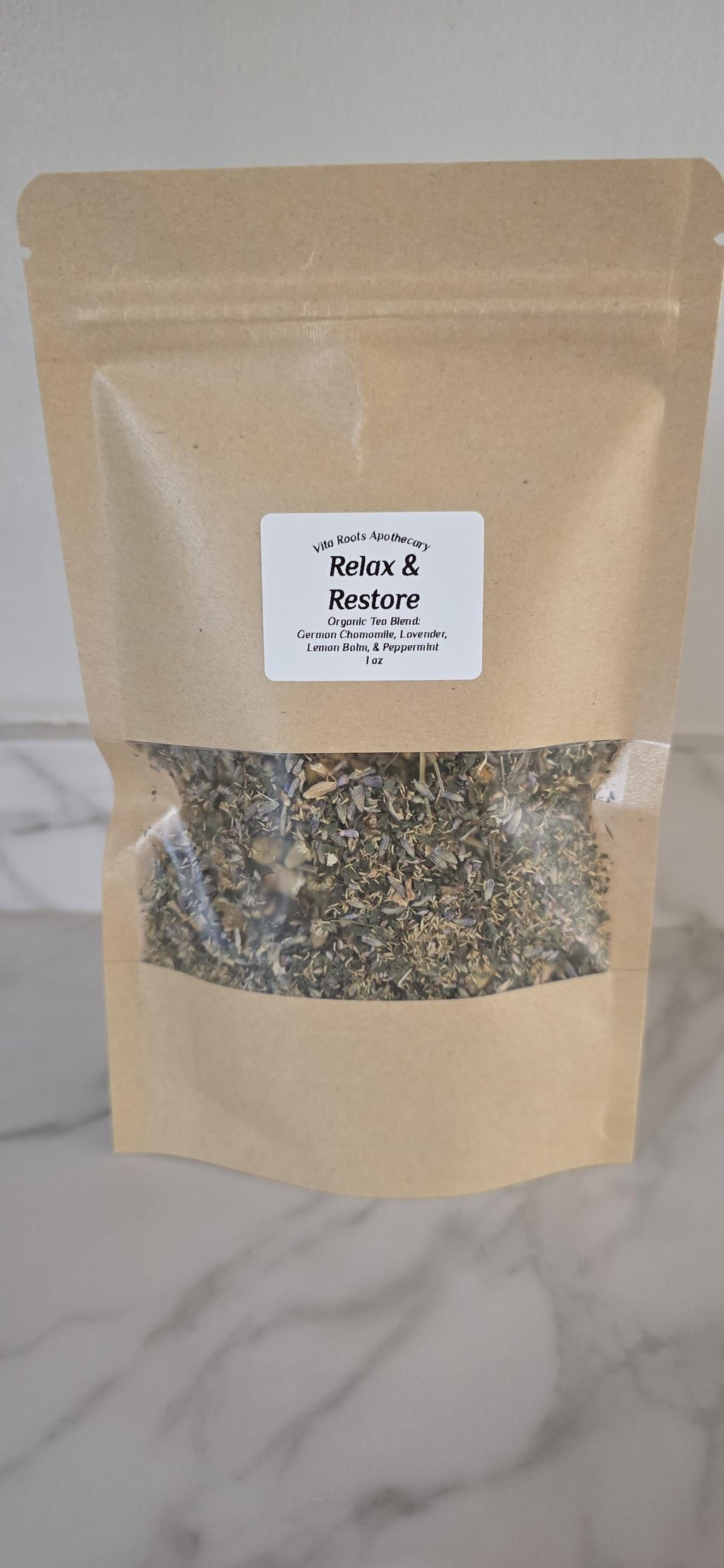 Relaxation Herbal Tea Blend, Organic Dried Herbs Tea, Self Care Gift