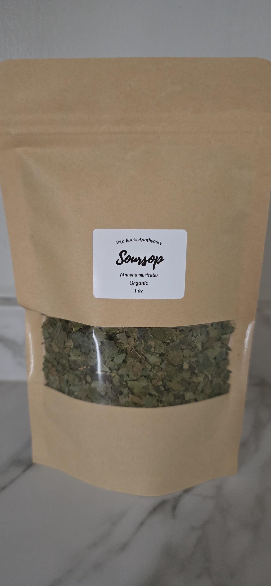 Organic Soursop, Dried Herbs: Bulk Herbs, Loose Leaf Tea, Herbal Apothecary