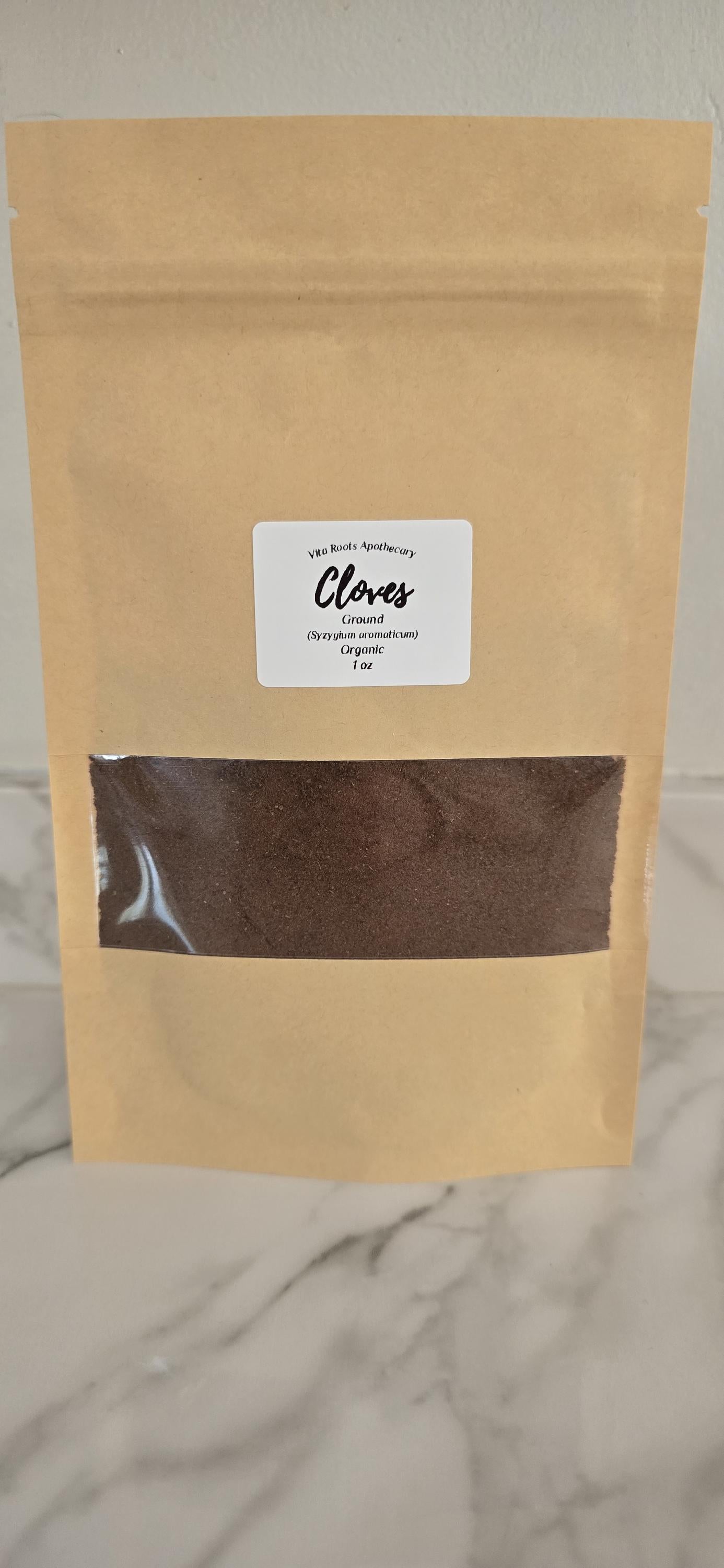 Organic Ground Cloves, Dried Herbs, Herbal Tea