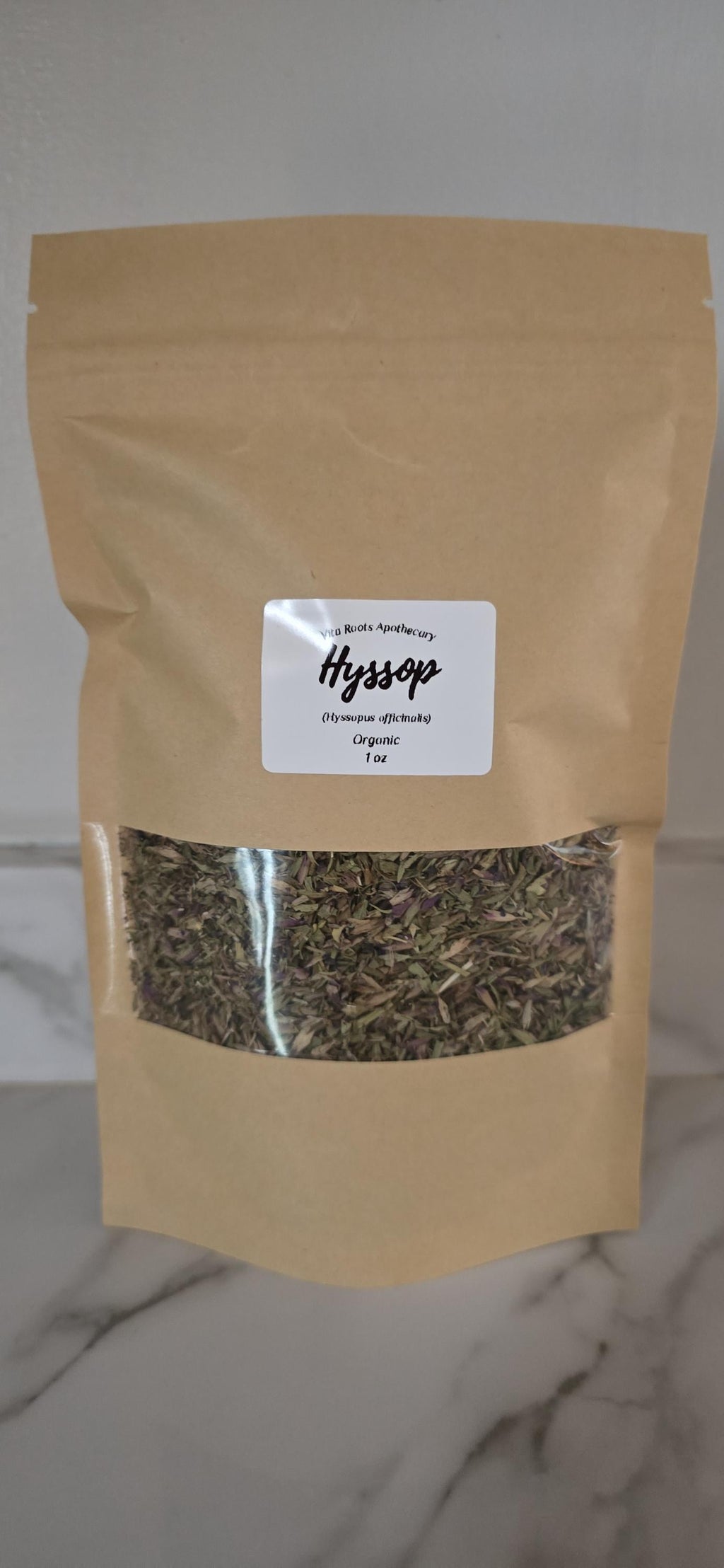 Organic Hyssop, Loose Leaf Herb | Ritual & Tea Use | Apothecary Herbs