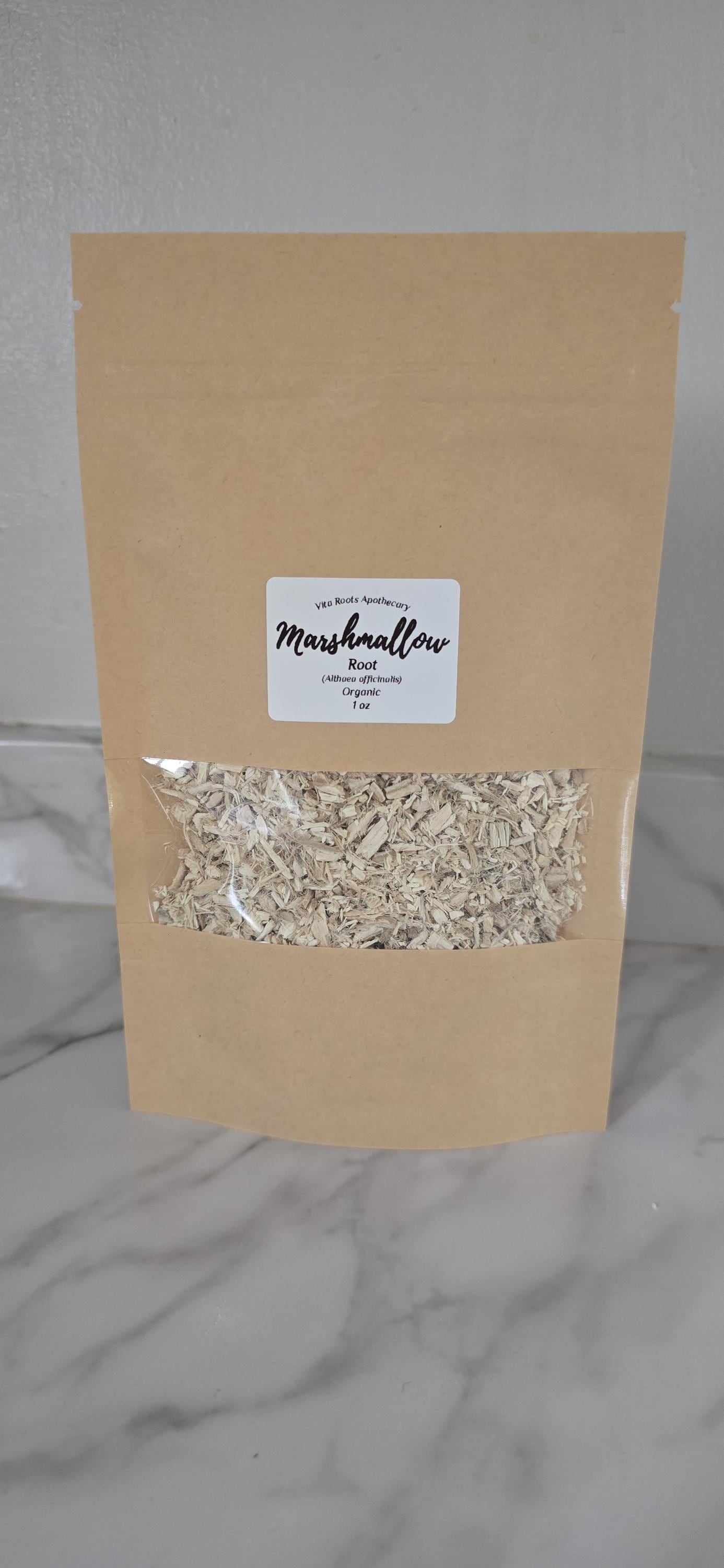 Organic Marshmallow Root, Dried Herbs: Bulk Herbs, Loose Leaf Tea, Herbal Apothecary