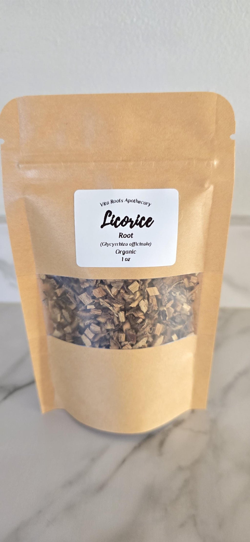 Organic Licorice Root | Dried Herbal Root, Loose Leaf Herb for Tea, Apothecary Herbs