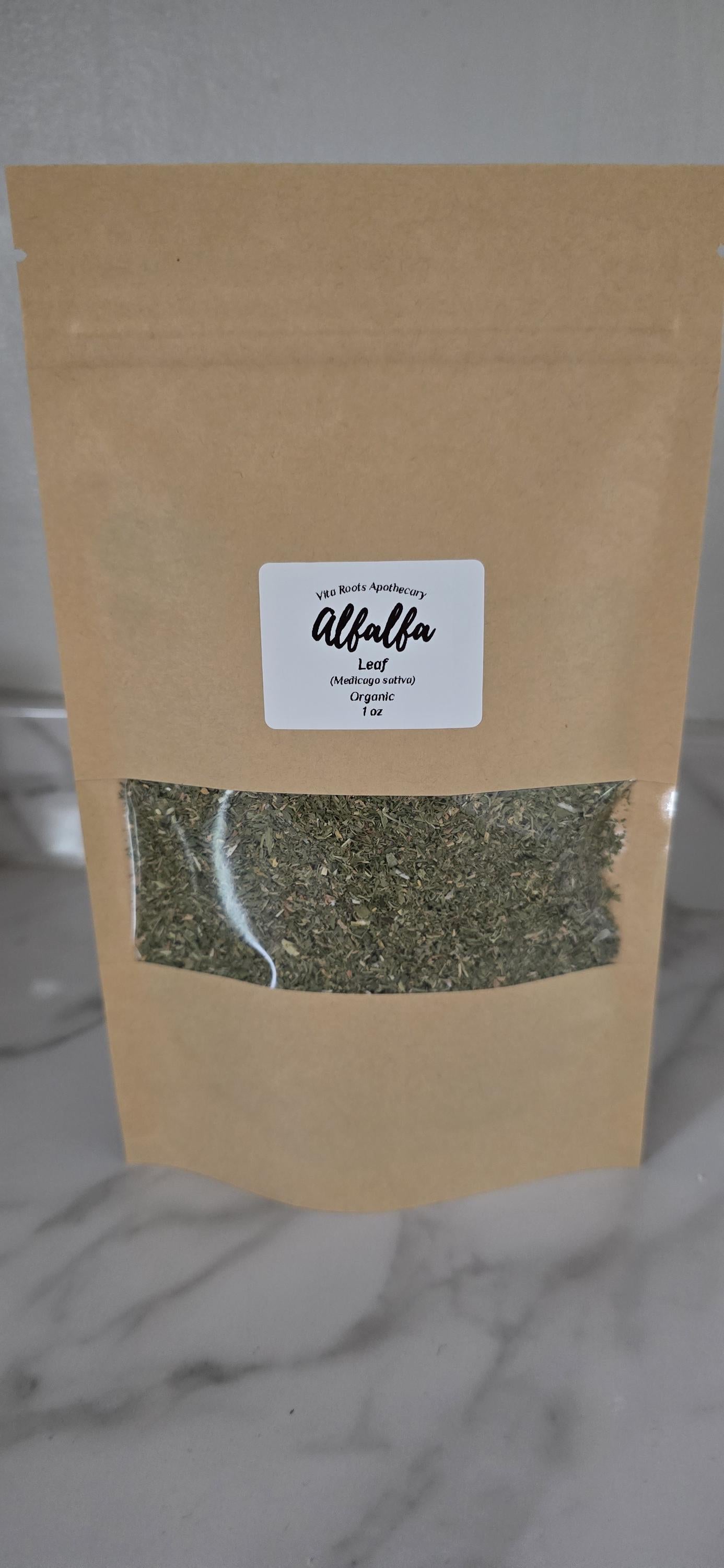 Organic Alfalfa, Dried Herbs: Bulk Herbs, Loose Leaf Tea, Herbal Apothecary