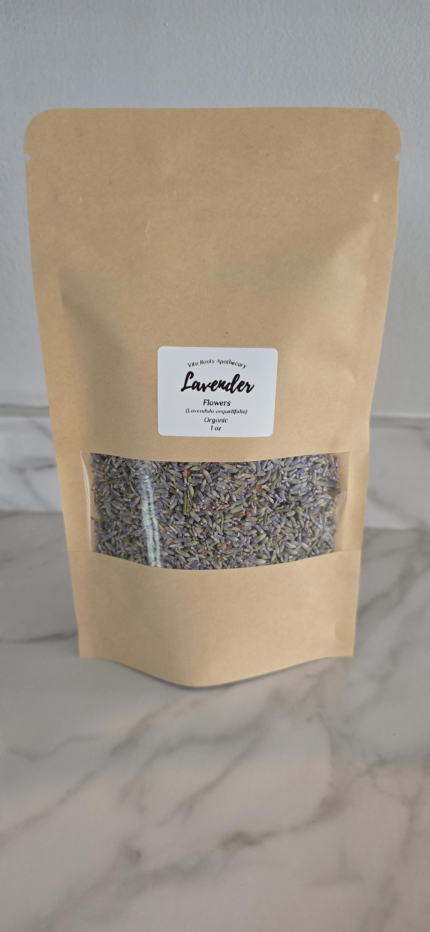 Organic Lavender Buds: Loose Flower Herbs for Tea, Bath & Apothecary