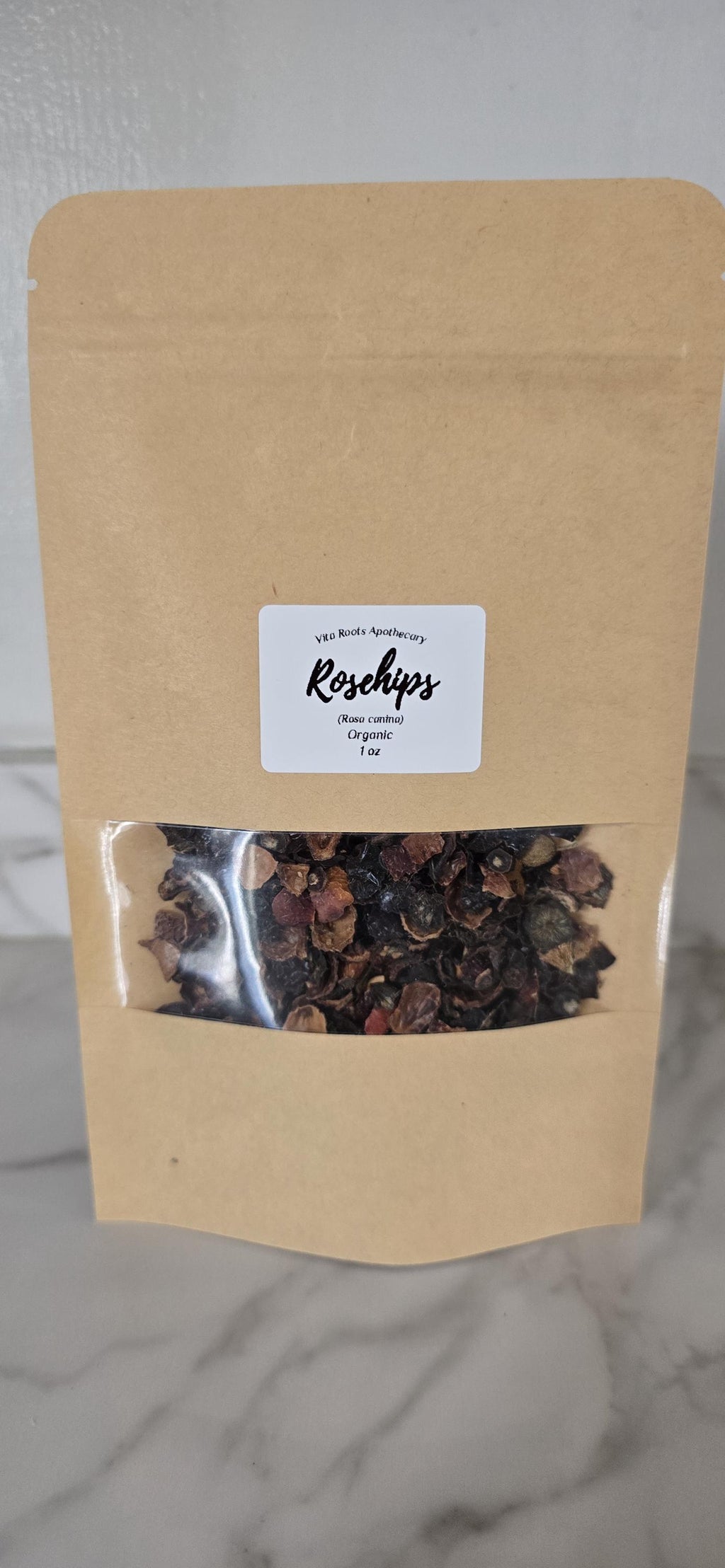 Organic Rosehips (Rosa canina) Dried Loose Leaf Herbal Tea, Bulk Apothecary Herbs