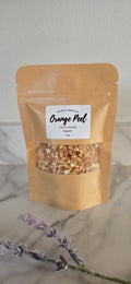 Organic Dried Orange Peel | Citrus Sinensis, Herbal Tea, Baking, Crafts, Apothecary Herbs