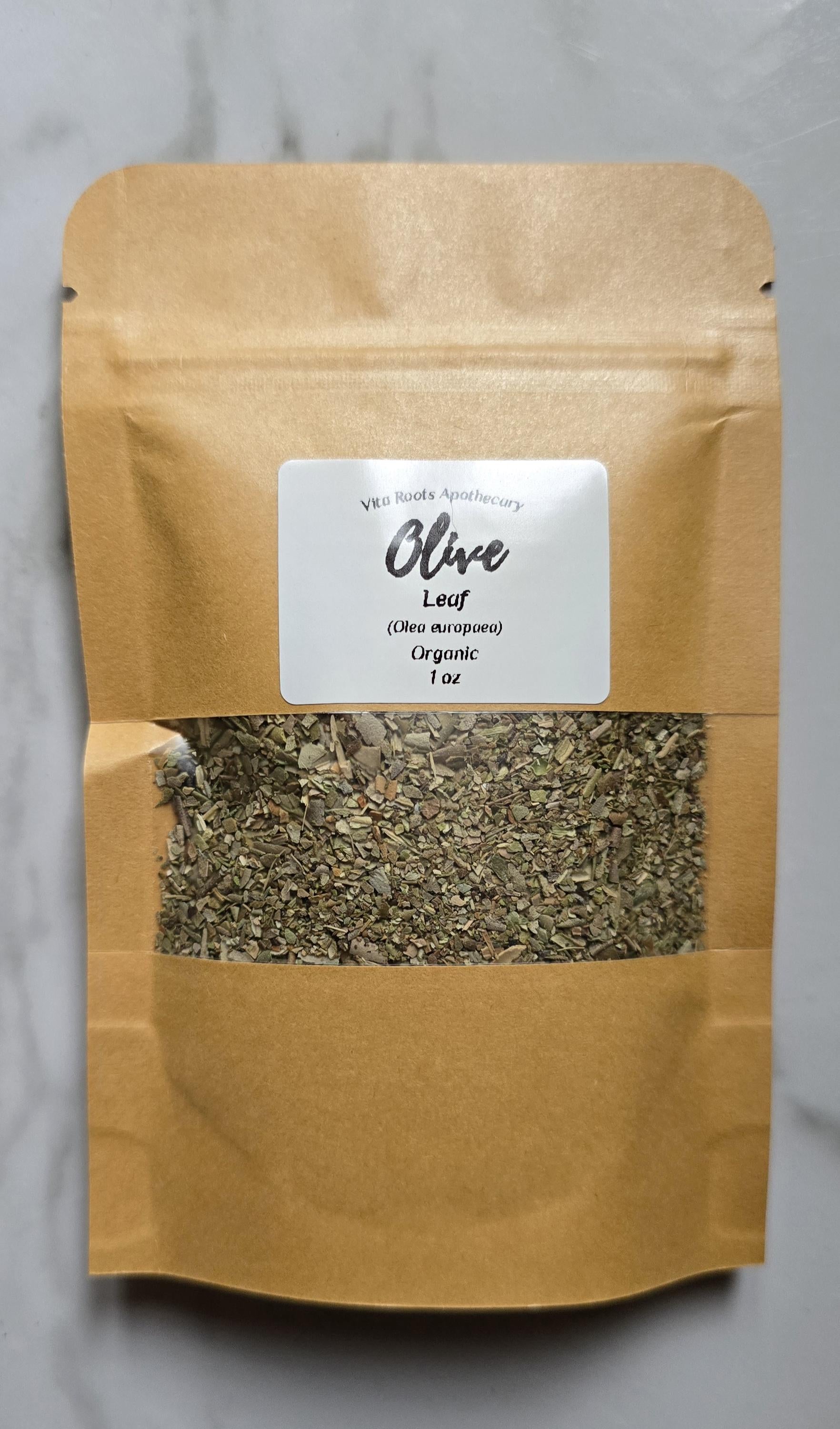 Organic Olive Leaf: Loose Leaf Herbs for Tea & Apothecary Gifts