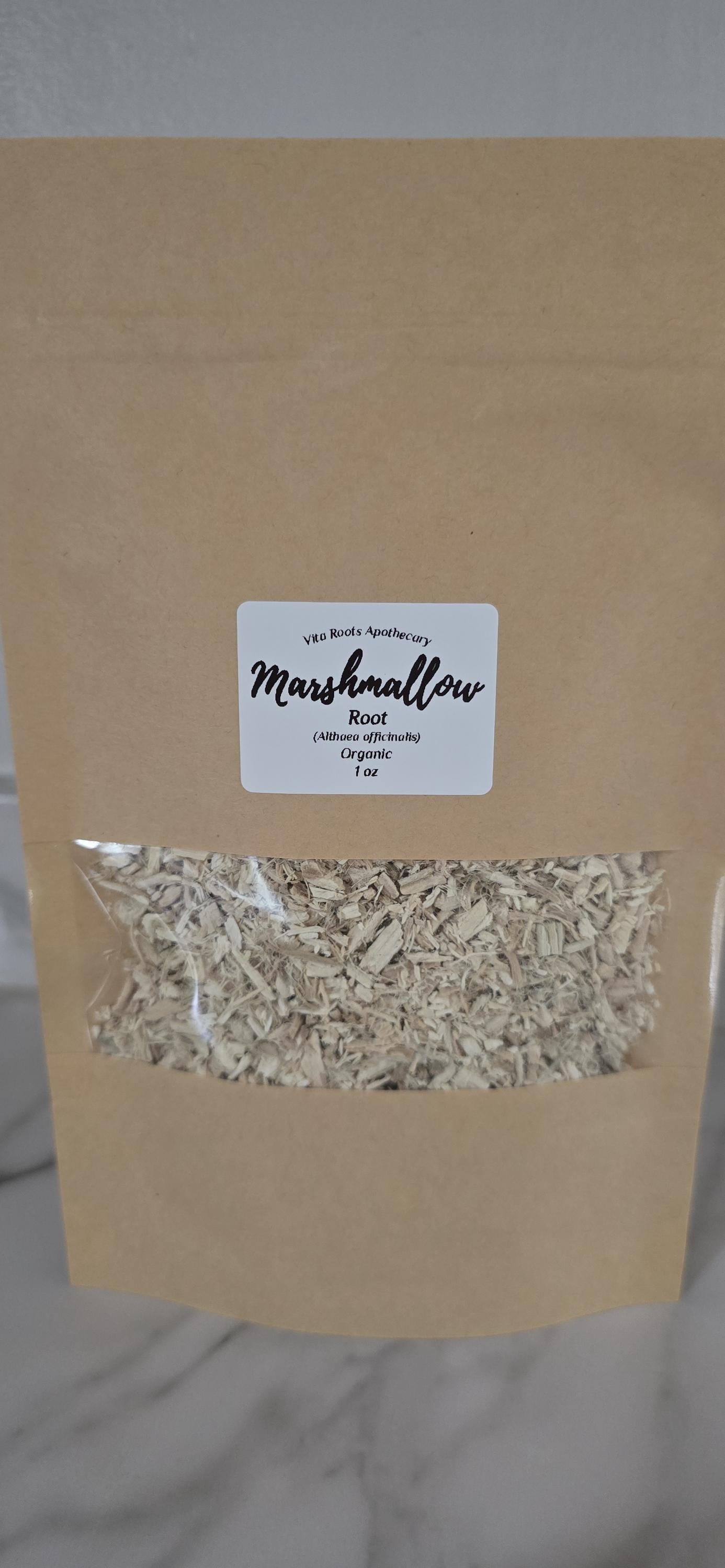 Organic Marshmallow Root, Dried Herbs: Bulk Herbs, Loose Leaf Tea, Herbal Apothecary