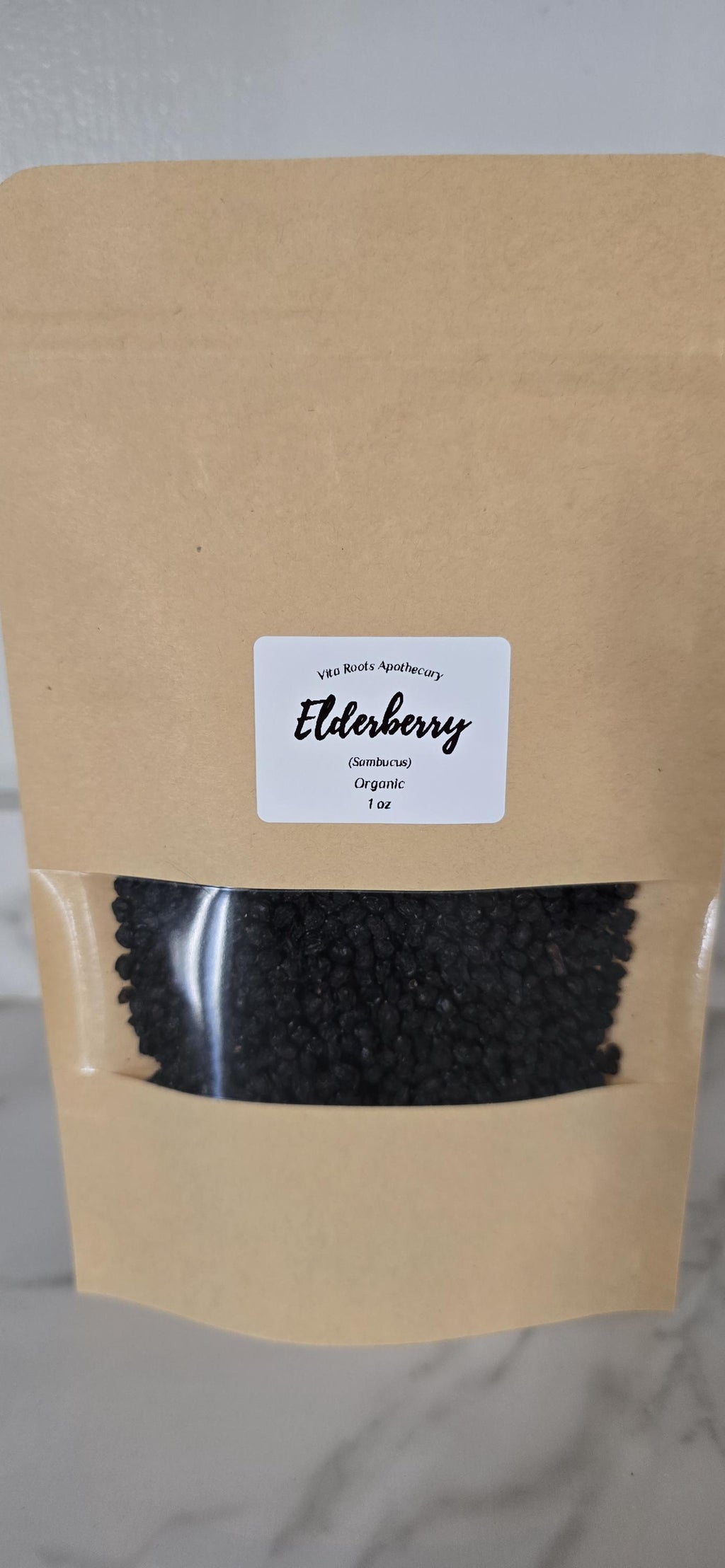 Organic Dried Elderberries (Sambucus nigra) | Loose Leaf Herbal Tea, Bulk Herbs