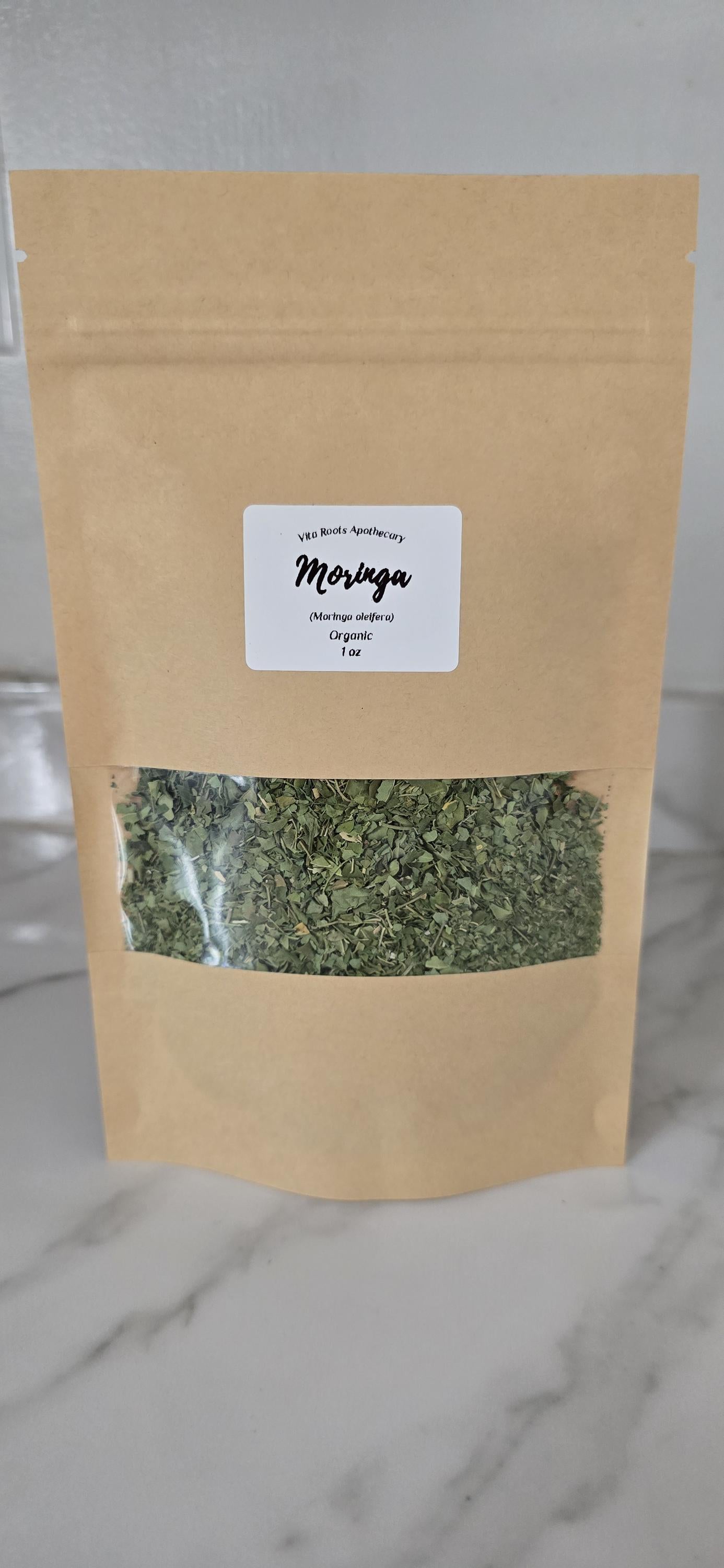 Organic Moringa, Dried Herbs: Bulk Herbs, Loose Leaf Tea, Herbal Apothecary