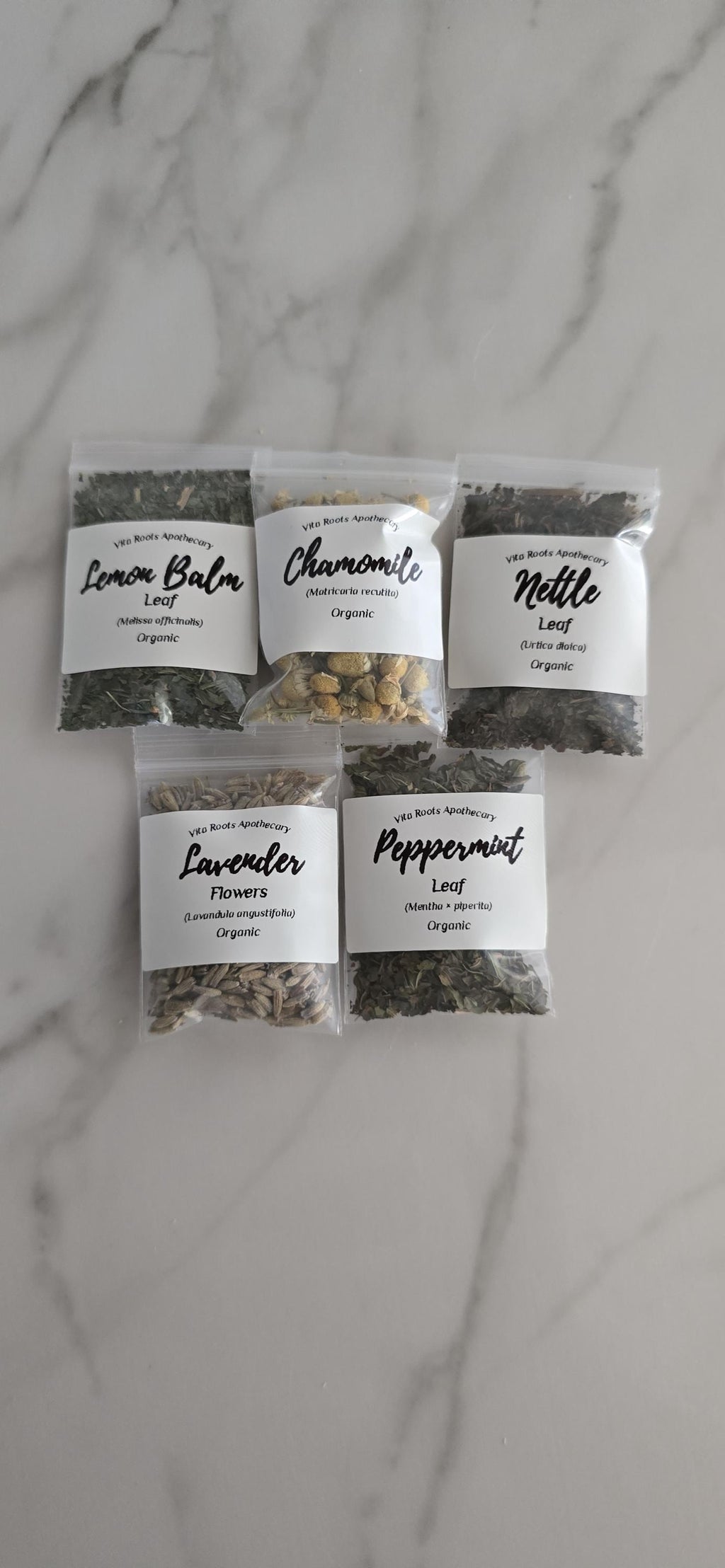 Organic Dried Herbs Sampler Kit – 40 Herbal Teas, Apothecary Supplies